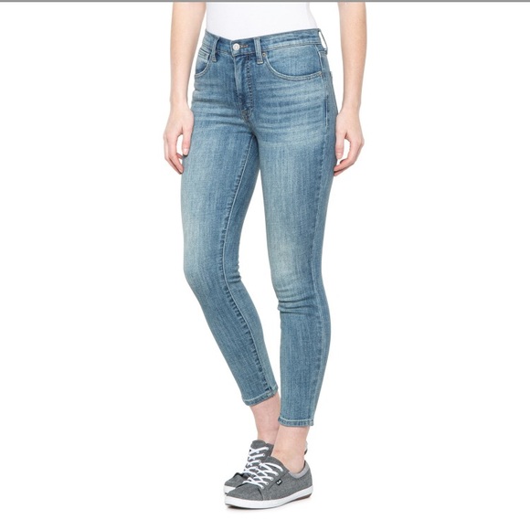 NWT Lucky Brand High Rise Skinny Bridgette Crop Jeans - Picture 1 of 6